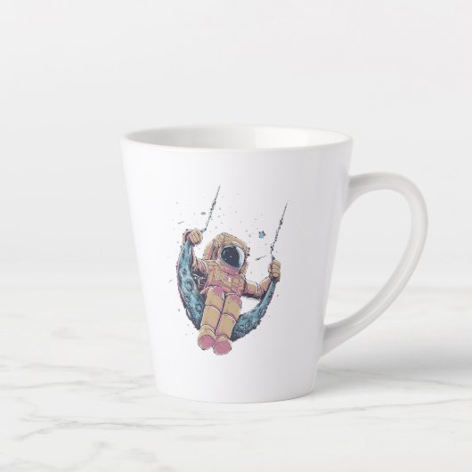 Tasse Latte Astronaute (Droite)
