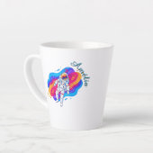 Tasse Latte Astronaute (Angle gauche)