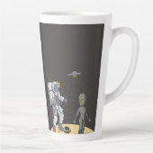 Tasse Latte Astronaute et alien (Droite)