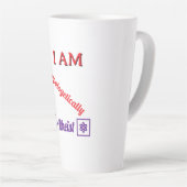 Tasse Latte Athée sans excuses (Angle droit)