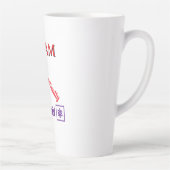 Tasse Latte Athée sans excuses (Droite)