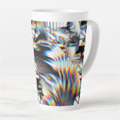 Tasse Latte Attaque arc-en-ciel (Angle droit)
