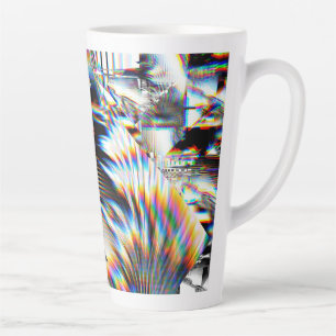 Tasse Latte Attaque arc-en-ciel