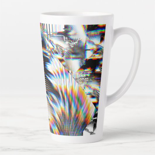 Tasse Latte Attaque arc-en-ciel (Droite)