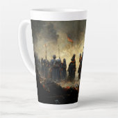 Tasse Latte Attaquez le lieu (Angle gauche)