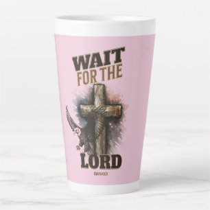Tasse Latte Attendez L'Éternel Ésaïe 40:31