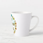 Tasse Latte Attention à votre propre utérus | Pro-choix (Droite)