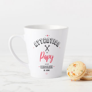 Tasse Latte Attention ce papy est un bricoleur de genie