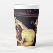 Tasse Latte Atterrisseur La tente Arabe (Devant)