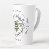 Tasse Latte Attitudes des abeilles (Angle droit)