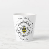 Tasse Latte Attitudes des abeilles (Devant)