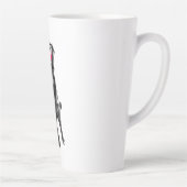 Tasse Latte Attrape cramoisi en vol (Droite)