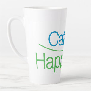 Tasse Latte Attrapez le bonheur dans vos moments !