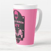 Tasse Latte Atv quad aventures (Angle droit)