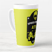 Tasse Latte Atv quad aventures (Angle gauche)