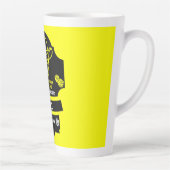 Tasse Latte Au-Dessus De La Colline Vieillir (Droite)