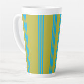 Tasse Latte Aura Olive Bleu (Angle gauche)