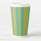 Tasse Latte Aura Olive Bleu (Devant)