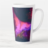 Tasse Latte Aurora-Inspired Luxury Art (Droite)