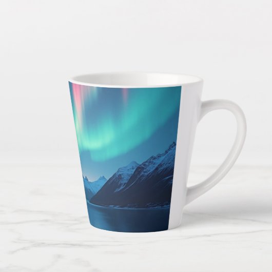 Tasse Latte Aurora islandais (Droite)