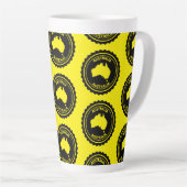 Tasse Latte Australie (Angle droit)