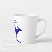 Tasse Latte Australie Drapeau Kangaroo Thunder_Cove (Droite)