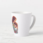 Tasse Latte Autism (Angle droit)