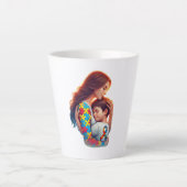 Tasse Latte Autism (Devant)