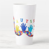 Tasse Latte Autism (Devant)