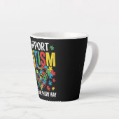 Tasse Latte Autism awareness (Angle droit)