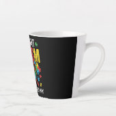 Tasse Latte Autism awareness (Droite)