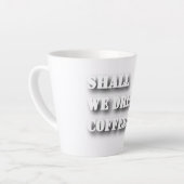 Tasse Latte Autocollant (Angle gauche)