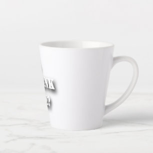 Tasse Latte Autocollant