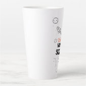 Tasse Latte Autocollant mural (Devant)