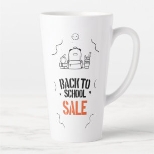Tasse Latte Autocollant mural