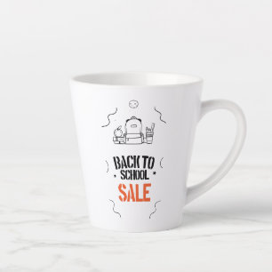 Tasse Latte Autocollant mural