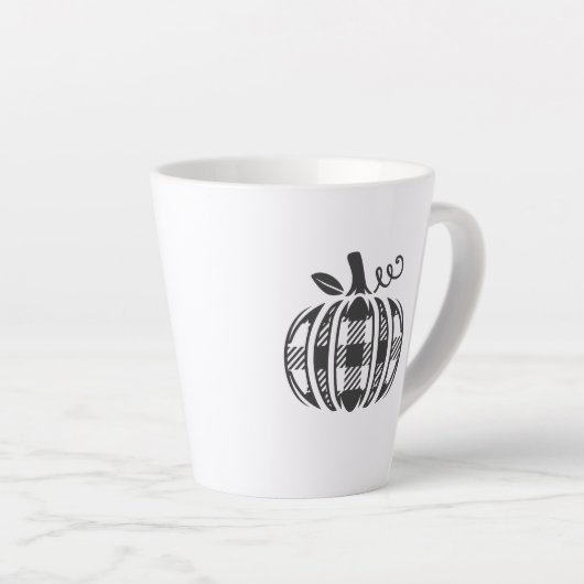 Tasse Latte Automne (Angle droit)