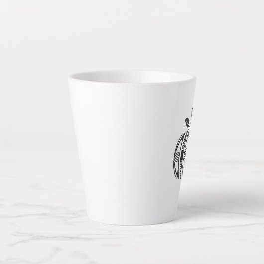 Tasse Latte Automne (Devant)