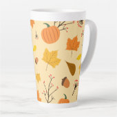 Tasse Latte Automne (Angle droit)