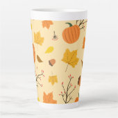 Tasse Latte Automne (Devant)