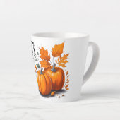 Tasse Latte Automne cosy (Angle droit)