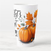 Tasse Latte Automne cosy (Devant)