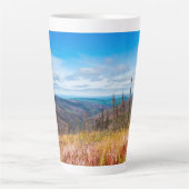 Tasse Latte Automne sur Murphy Dome (Devant)