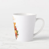 Tasse Latte Automne Sweet Automne - Automne Citrouille & Feuil (Droite)