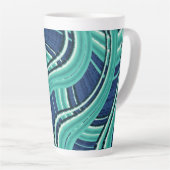 Tasse Latte Autoroutes (Angle droit)