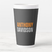 Autre Parfait Cute Grey Orange Gras Texte