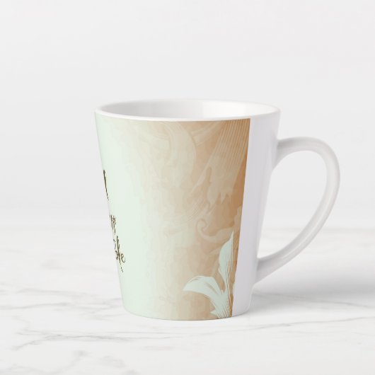 Tasse Latte Avec Dieu toutes les choses sont possibles Matthie (Droite)