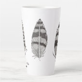 Tasse Latte Avec le vol de l'imagination (Devant)