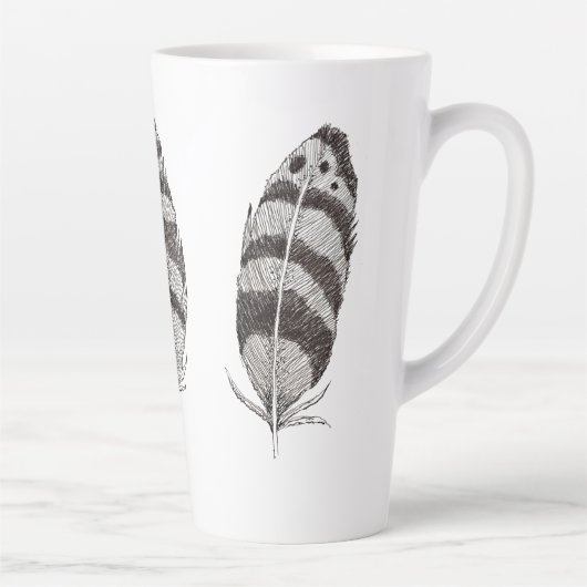 Tasse Latte Avec le vol de l'imagination (Droite)