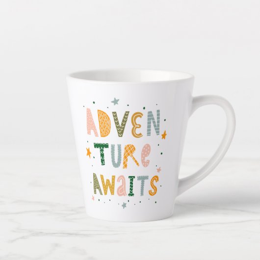 Tasse Latte Aventure Attend (Droite)